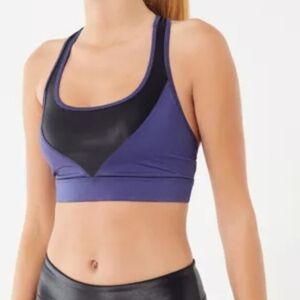 Koral Coya Shantung Colorblock Sports Bra